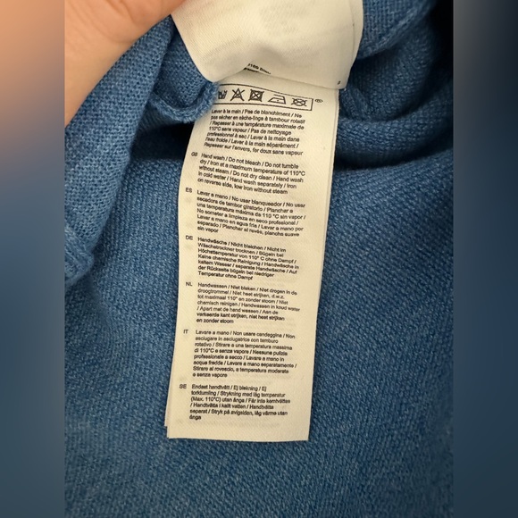 Maje Vest - light blue/blue/red/white with gold buttons. New! Size 1 - Women - Picture 6 of 10